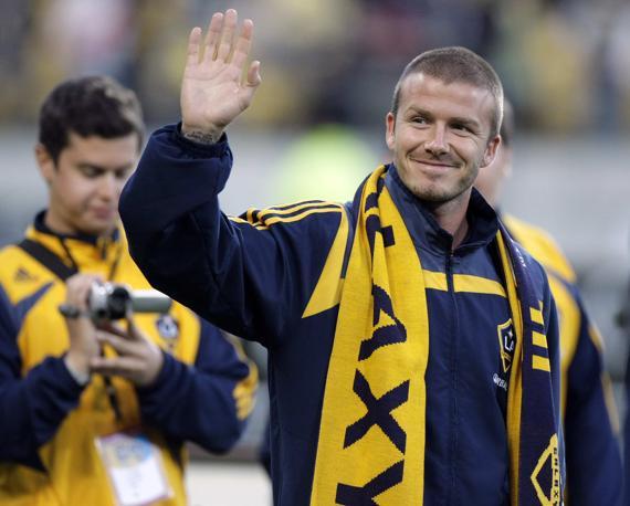 2007: David Beckham sbarca nella Mls, alla corte dei Los Angeles Galaxy. Reuters